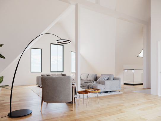 Exklusive Maisonette mit Galerie & Loggia in Bestlage der List