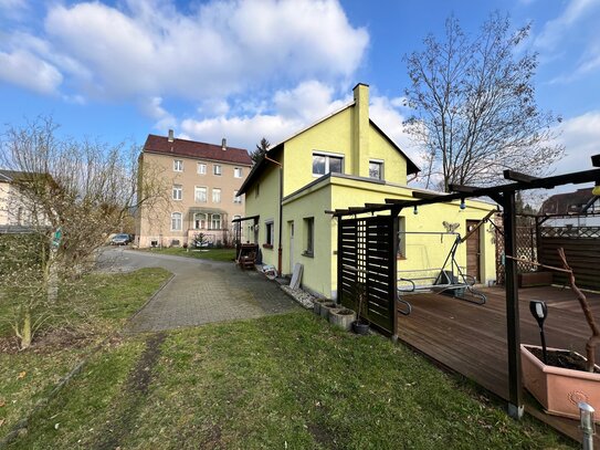 Mehrfamilienhaus und Grundstück in Elbnähe