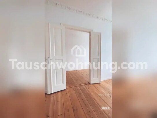 [TAUSCHWOHNUNG] Wunderschöne, helle sanierte Altbauwohnung, Stuck, Holzboden