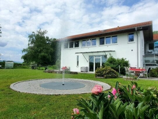 Exklusive Garten-Wohnung mit unverbaubarem Bergblick, Weilheim