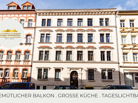 ** Großzügige 2-Zimmer-Wohnung in Gohlis | Balkon | Tageslichtbad | Wohnküche **