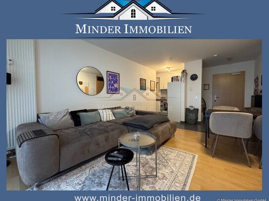 ** Butzbach ** Wohnen am Landgrafenschloss - TOP 50 m²-Wohnung mit Terrasse