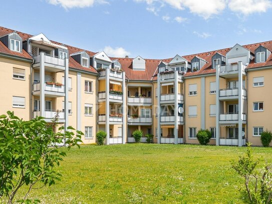 Gepflegte 2-Zimmer-Wohnung mit Balkon und Aufzug in familienfreundlicher Lage