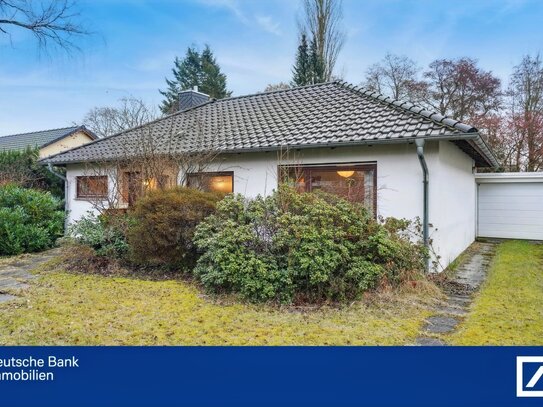 Rohdiamant in Bremen-Borgfeld: Renovierungsbedürftiger Bungalow mit Potenzial und Ausbaureserve