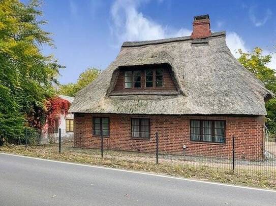 Zauberhaftes Reetdachhaus in Giekau - Historischer Charme trifft Naturidylle