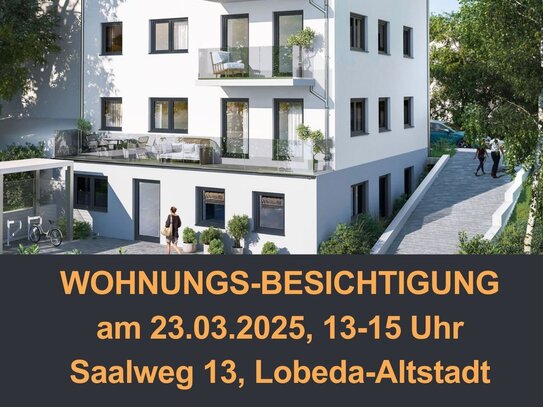 Sonnig gelegene 4-Zi Eigentumswohnung mit Balkon in Jena-Altlobeda, WOHNUNGS-BESICHTIGUNG am 23.03.2025!