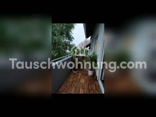 [TAUSCHWOHNUNG] Biete Ruhige 2 Z.(55m²)+Balkon, suche Loft /Penthouse/unikat