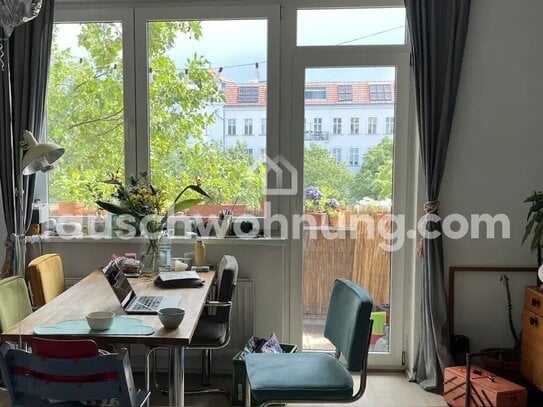 [TAUSCHWOHNUNG] Helle 2 Zimmer mit Balkon am Kanal gegen 4 Zimmer in Xberg