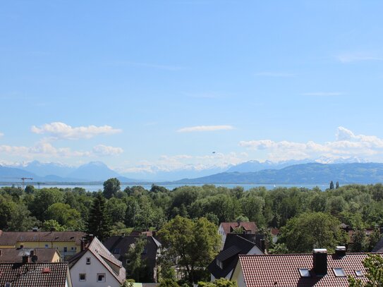 3,5-Zimmer-Penthouse-Wohnung mit herrlicher See- und Bergsicht