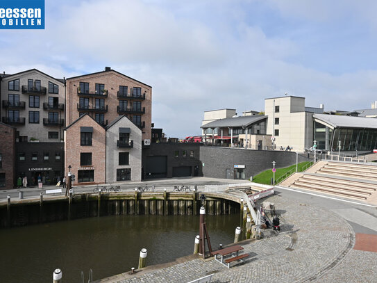 Büsum/Hafen: Große Neubau-Maisonettewohnung mit 4 Räumen und einem Tiefgaragenstellplatz Nr. 7