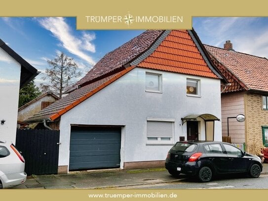 Einfamilienhaus mit Garage und Werkstatt