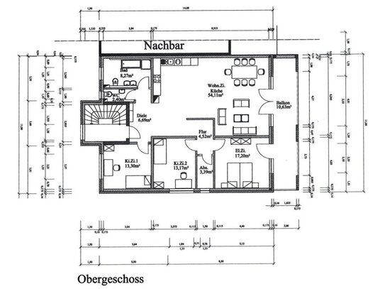 Gut geschnittene Etagenwohnung mit Balkon Außenstellplatz in guter Lage von Eichlinghofen