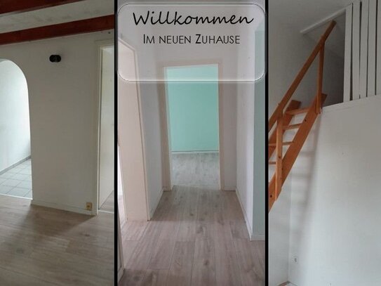 Interesse? Eine hübsche Vier-Zimmer-Wohnung mit Terrasse wird frei