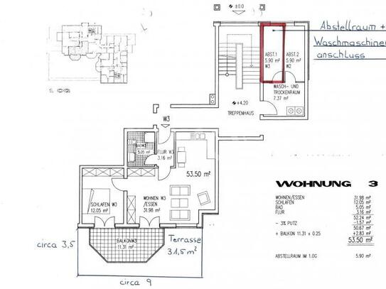 Bezugsfreie Terrassenwohnung in Berieselang!!