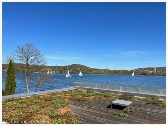 58300 Wetter (Ruhr) - Exklusives Seehaus - Direkt am Wasser mit Panoramablick über den Harkortsee mit 6 Terrassen, groß…