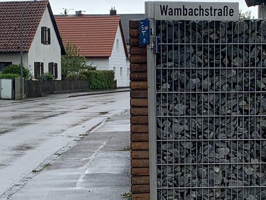 Baugrundstück Wambachstrasse Langenpreising