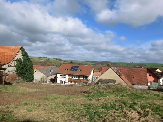 Großer Bauplatz mit vielen Möglichkeiten in Gänheim