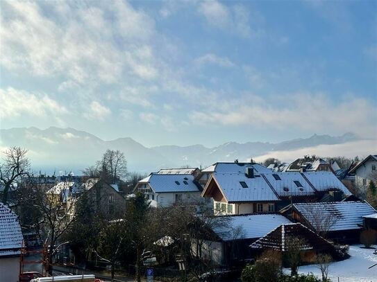 Ideal zentral - schöne 2-Zimmerwohnung mit Bergblick mitten in Murnau