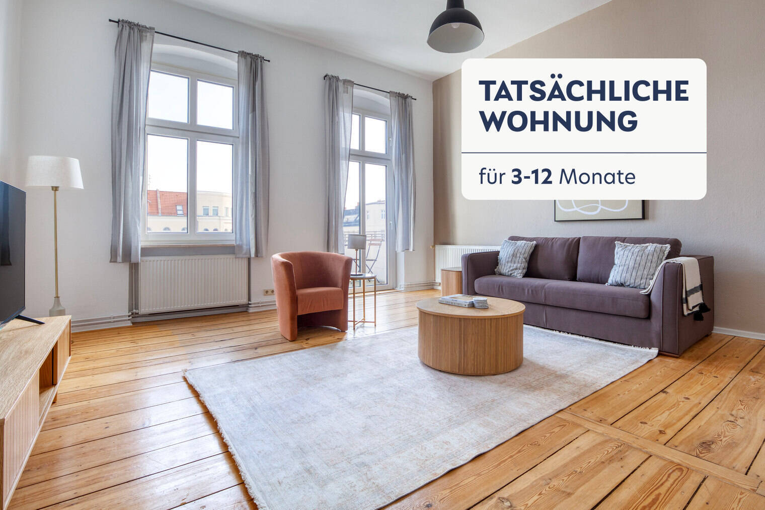 Super schöne renovierte 3 Zimmer Wohnung in bester Lage in Friedrichshain - Photo 1