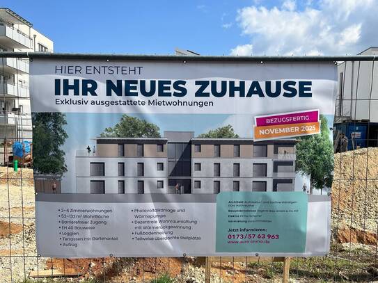 Helle, geräumige 3-Zi-Wohnung mit Loggia, Terrasse, Garten, Nr. 4