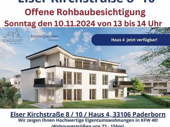 Letzte Penthouse Wohnung: Elser Kirchstraße 8 - Klimafreundlicher Neubau KFW 40