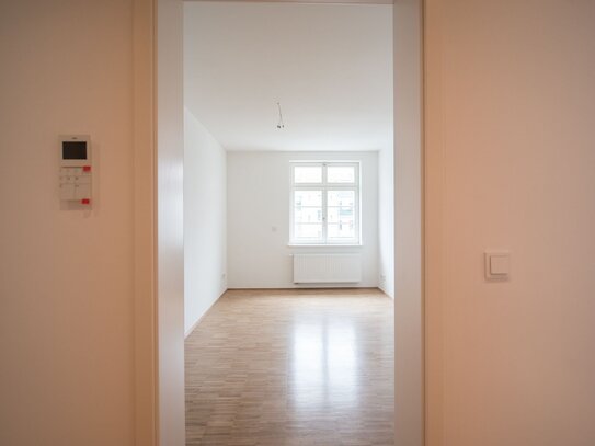 Frei werdende Eigentumswohnung ETW in Leipzig Lindenau, 56 m², 2 Zi., Badewanne, Parkett