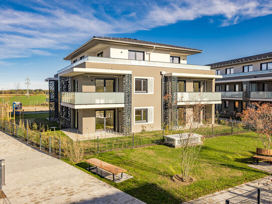 NEUBAU Erstbezug: Großzügige, lichtdurchflutete 3-Zimmer-Wohnung mit Südwestbalkon - bezugsfertig!