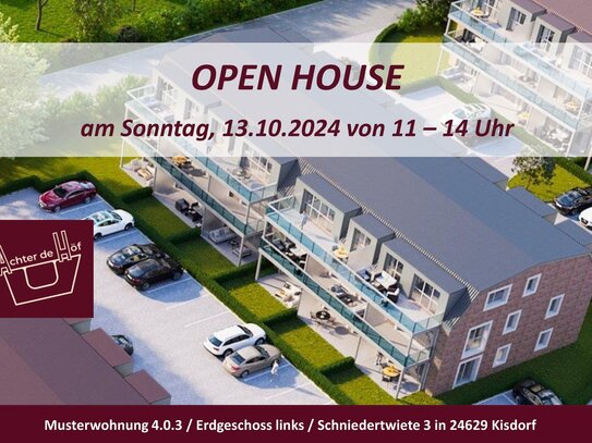 BV ADH 3ter BA: Top 2-Zi-Wohnung mit 50 m² Wohnfläche! KfW-55-Neubau mit Festpreisgarantie! Bezug ab Herbst 2025