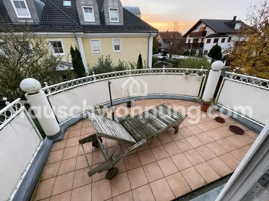 [TAUSCHWOHNUNG] Ruhige, schön geschnittene helle Wohnung mit 2 Balkonen