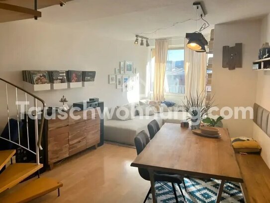 [TAUSCHWOHNUNG] Schicke Mezzanine Wohnung mit großem Balkon