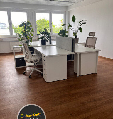 private office/Einzelbüro (32m²) für Team bis 4 Personen in modernem Workspace: hell, modern, perfek...