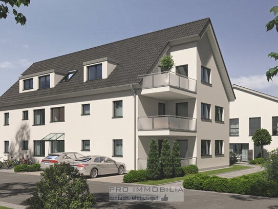 Aktion bis 31.05.2024 ---PROVISIONSFREI --- Neubau-DG-ETW mit 71 m² + einem Hobbyraum im Spitzboden von ca. 22 m²