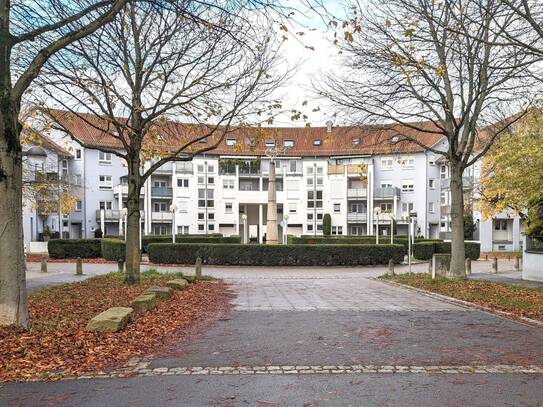 Rondo - gekrönte Architektur - 3 Zimmer Maisonette Wohnung mit 2 Balkonen