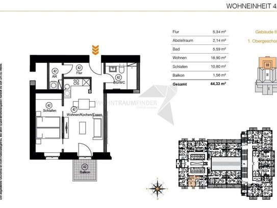 !!Wohnen am Pelzmühlenteich!! Moderne 2 Raum-Whg. mit Einbauküche, Balkon, Aufzug und TG-Stellplatz