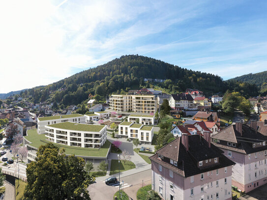 Traumhafte 3-Zimmer-Neubau-Wohnung mit Terrasse im herzen von Bad Wildbad