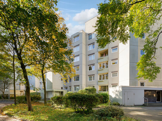 Terrassenwohnung mit Blick ins Grüne in Hamburg-Bramfeld