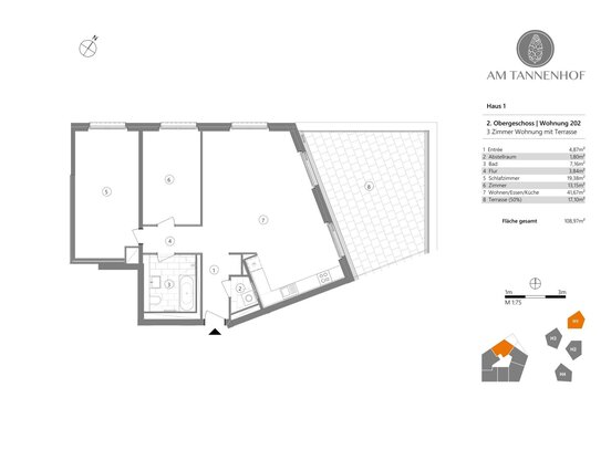 Starten Sie mit 1 Monat mietfrei! Naturnah wohnen: Moderne Neubauwohnung mit sonniger Terrasse