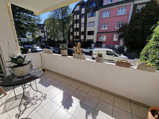 Traumhafte 3- Raum Erdgeschosswohnung mit Terrasse und Balkon in 45470 Mülheim