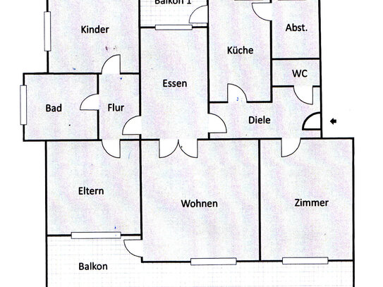 4,5 Zimmer Wohnung in Schluchsee zu vermieten