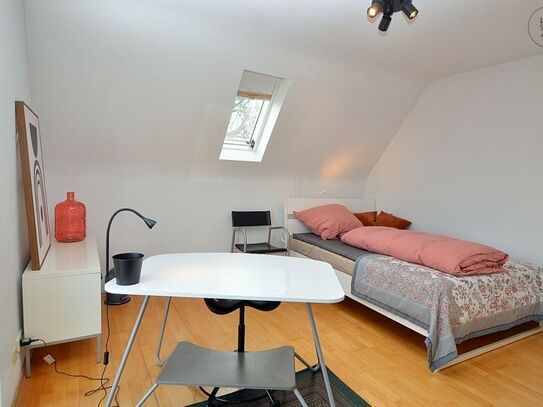 Für Pendler, modern möbliertes Zimmer mit Balkon und WLAN und Garten in Nürnberg / Zirndorf