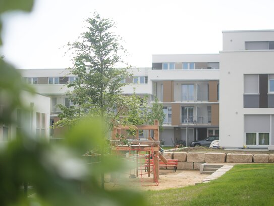 Zentral im Quartier mit Ausblick auf die Grünanlage. Unschlagbarer Festpreis mit sofortigem Einzug.