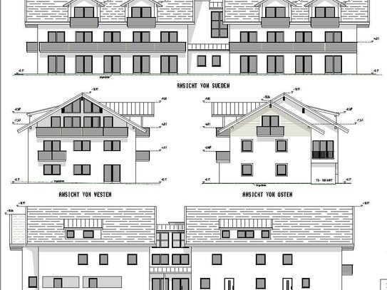 Wohnung Nummer 9 Etagenwohnung mit Balkon und Ferienwohnung Genehmigung Standard KFW 55