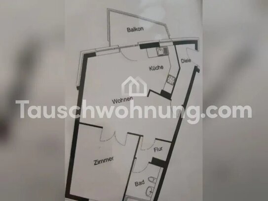 [TAUSCHWOHNUNG] Tausche 2 Zimmer gegen 3 Zimmer Wohnung