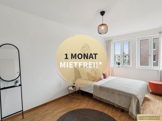 Erstbezug: 3-Zimmer-Wohnung mit Balkon!