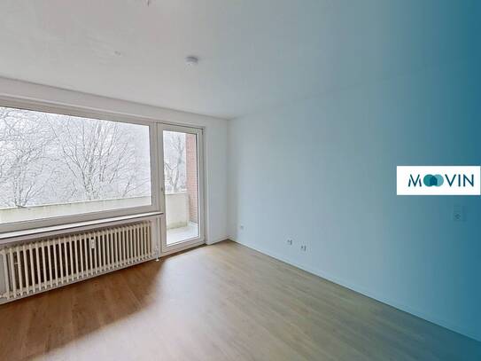 Schnell sein lohnt sich: Sanierte 3-Zimmer-Wohnung mit Balkon und Tageslichtbad