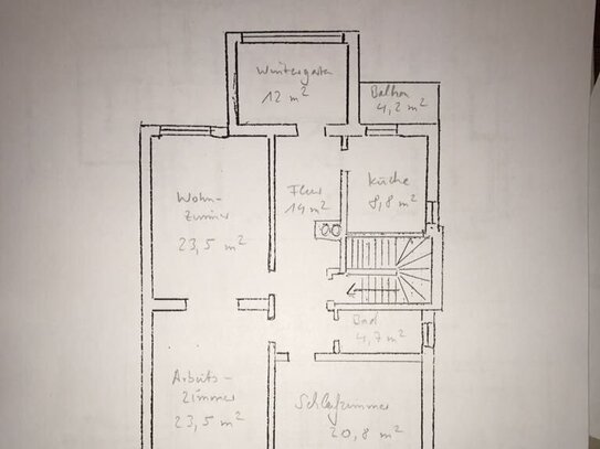 Sehr schöne 4-Zi.-Whg. mit 109 m² und Balkon, Blick über Wuppertal