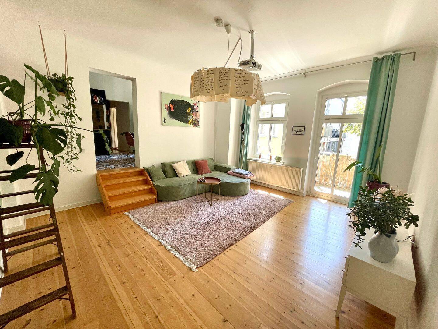 ZWISCHENMIETE 6-8 Monate! Ruhige helle Wohnung in Friedrichshain - Foto 1
