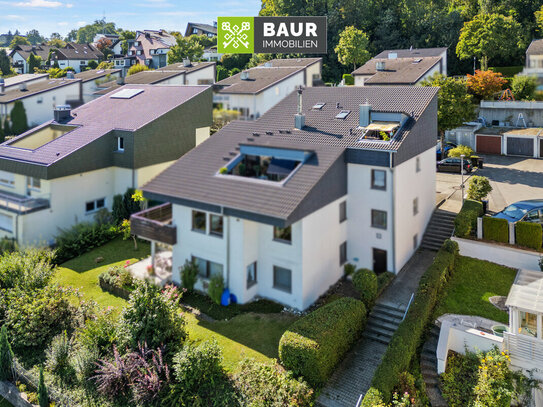 " Charmante 1,5-Zimmer-Wohnung mit spektakulärem Ausblick in herrlicher Hanglage von Berg.