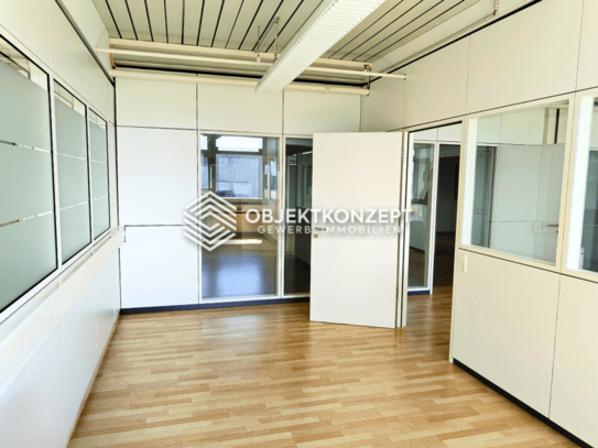 Büroflächen ab 75 m² für Unternehmen, Start-ups und andere Geschäftstätigkeiten im Gewerbepark