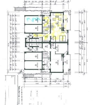 Schöne, renovierte 5 Zimmer Wohnung über 2 Etagen mit Garage und Abstellräumen (ca. 148m²)